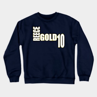 Reece Gold '23 white text Crewneck Sweatshirt